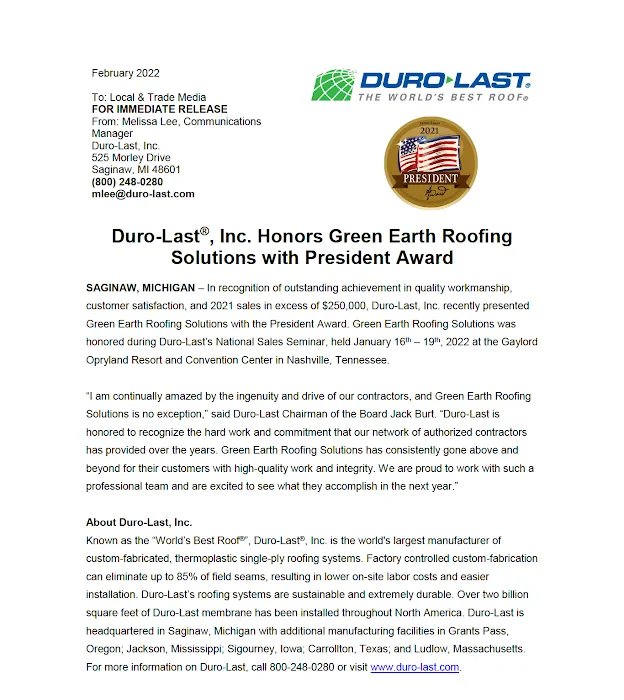 Green Earth Roofing Solutions LLC Picture 3