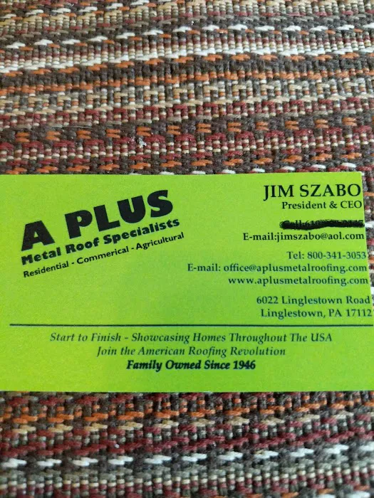 A Plus Metal Roofing Specialists Picture 1