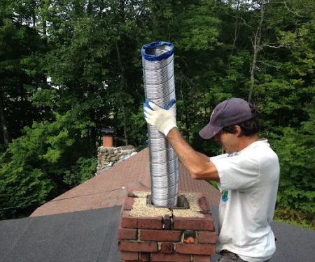 New Hampshire Pioneer Chimney