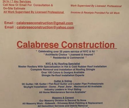 Calabrese Construction