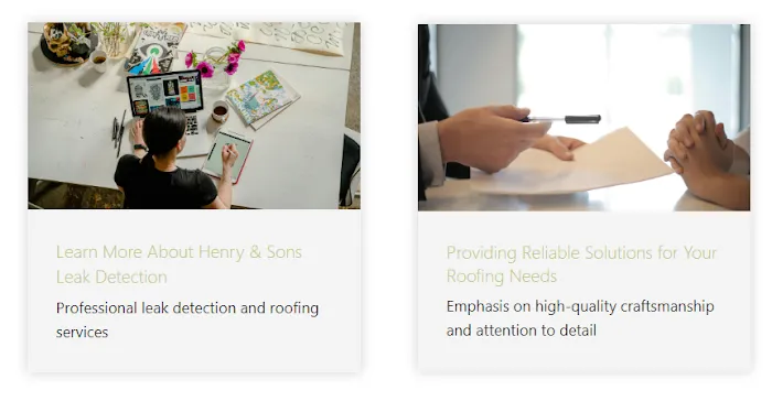 Henry & Sons Roofing Service Picture 1