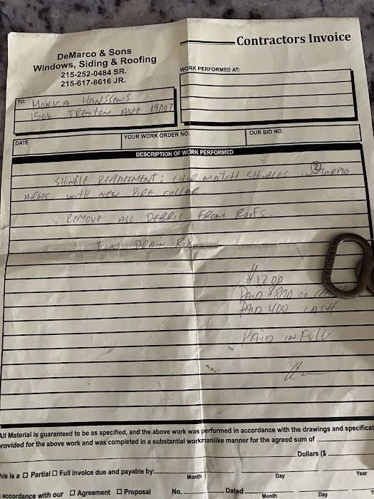 DeMarco Family Roofing Picture 3