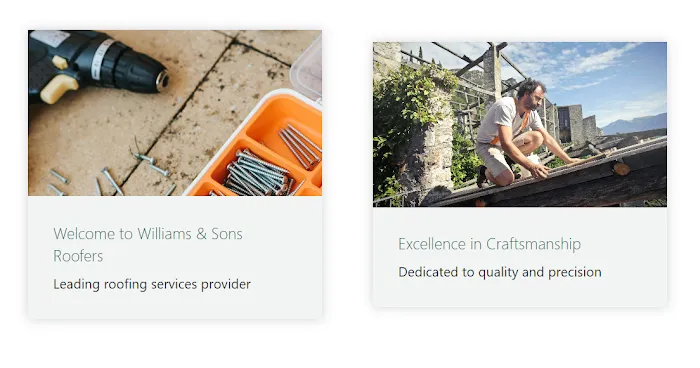 Williams & Sons Roofers Picture 1