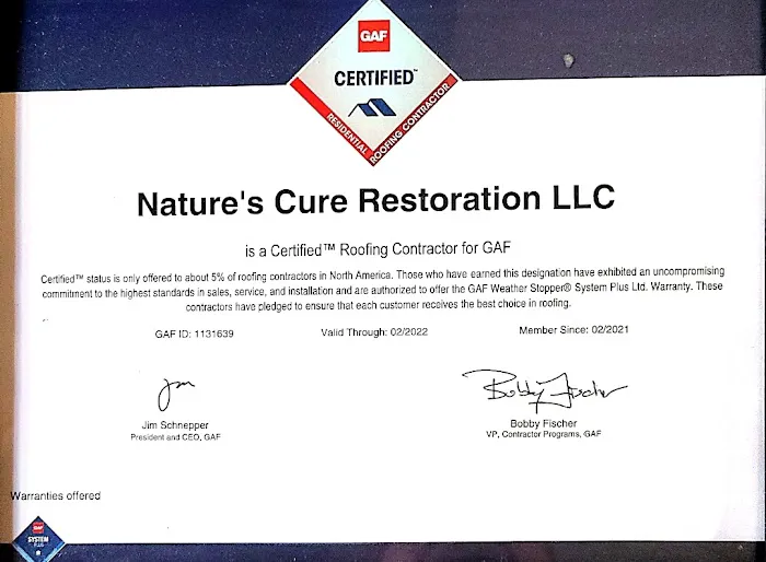Nature's Cure Restoration LLC Picture 10