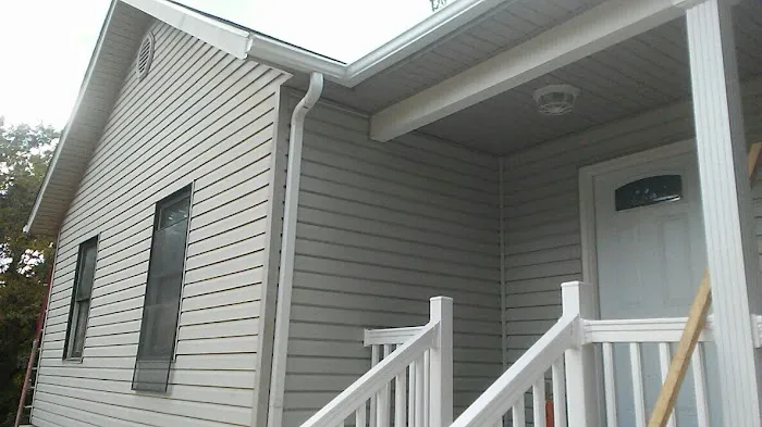 Casey's continuous gutters, and metal roofs. Picture 10