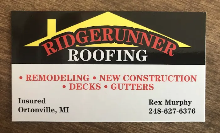 Ridgerunner Roofing Picture 1