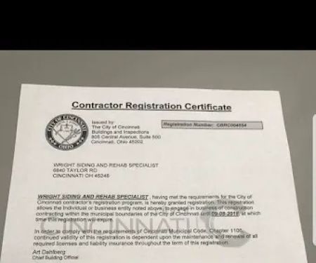 Wright Siding And rehab specialist