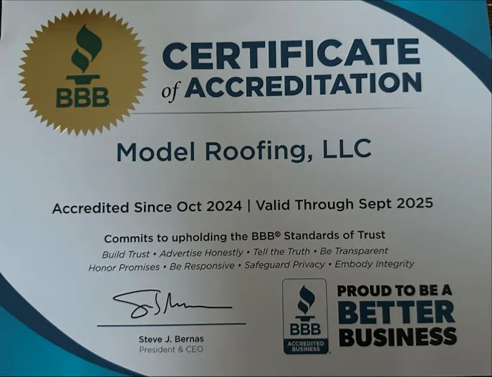 Model Roofing LLC Picture 3