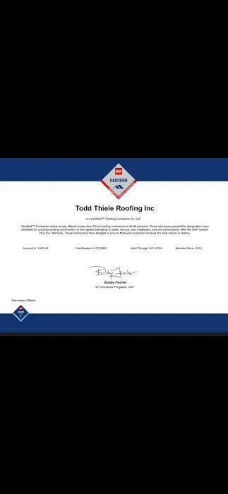 Thiele Roofing & Construction Picture 6