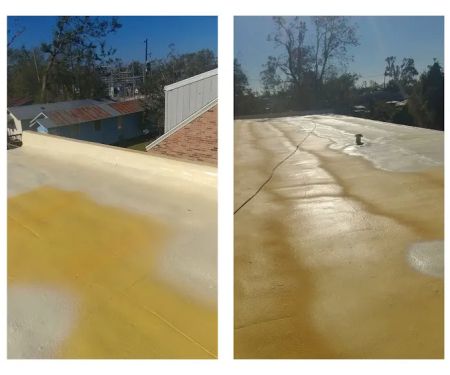 Halligan Foam Roof Coating