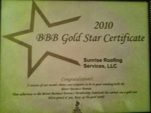 SunRise Roofing Services Picture 2