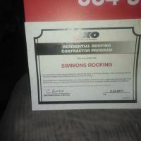 Simmons roofing contractors ico