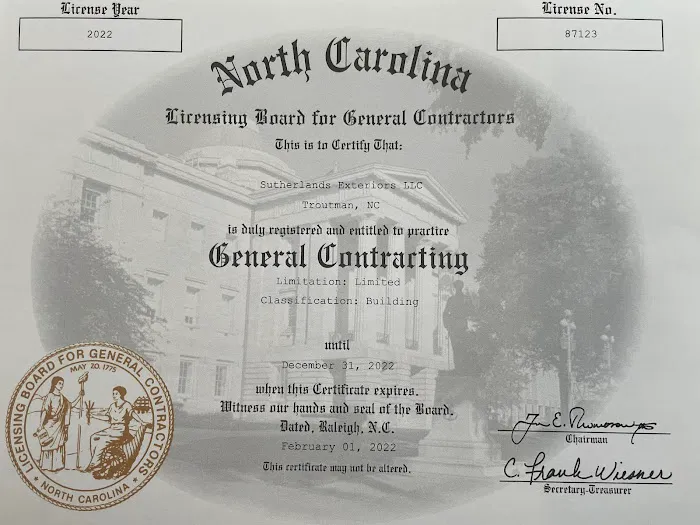 Sutherlands Exteriors LLC Picture 2