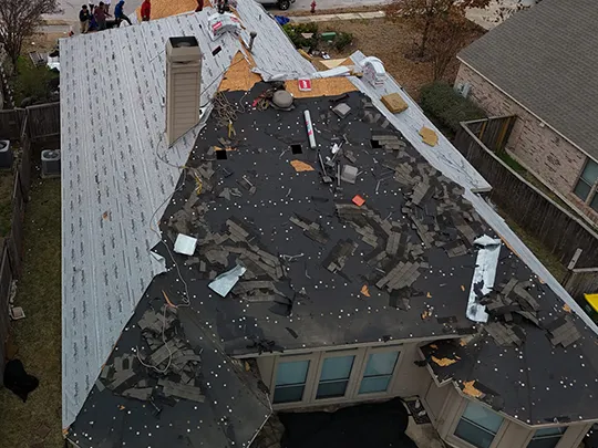 Texas Roof Damage Picture 2