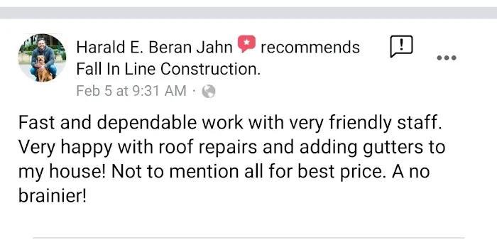 Fall In Line Construction Picture 1