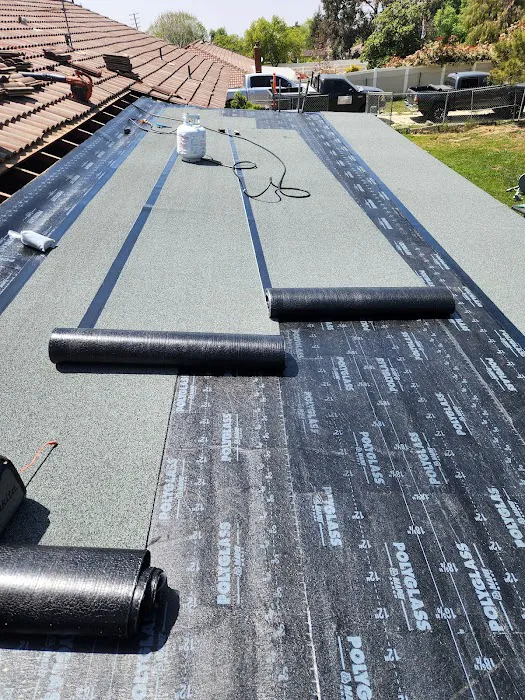 Steep Flat Roofing Picture 2