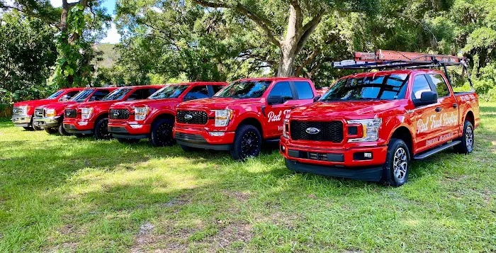 Red Truck Roofing Picture 2