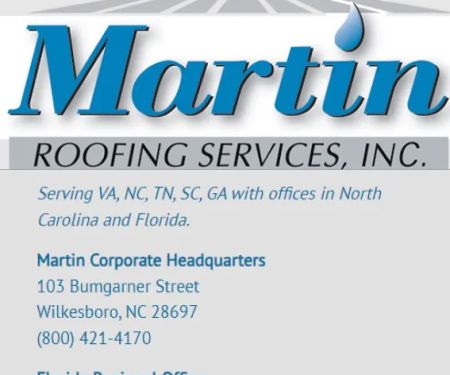 Martin Roofing Services Inc