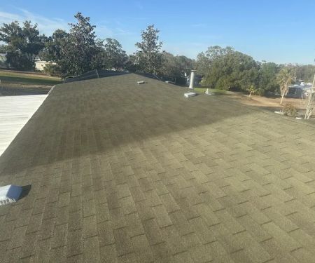 Bright Green Roof Central Florida