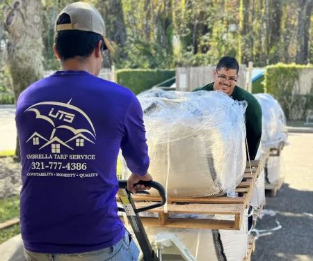 Umbrella Tarp Service
