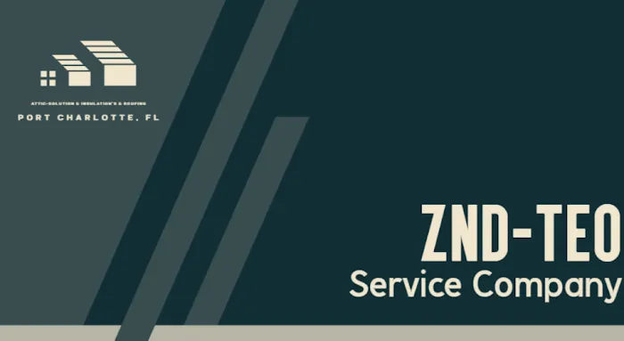 ZND-TEO Attic-Solution & Insulation's & Roofing Service Port Charlotte, FL Picture 1
