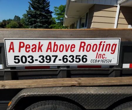 A Peak Above Roofing Inc
