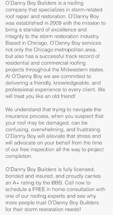 O'Danny Boy Builders Inc Picture 2