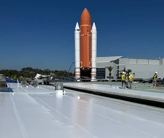 Cool Roof Foam and Coatings Picture 5