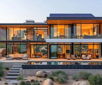 The Best Roofing Materials for a Desert Modern Home with Clean Lines