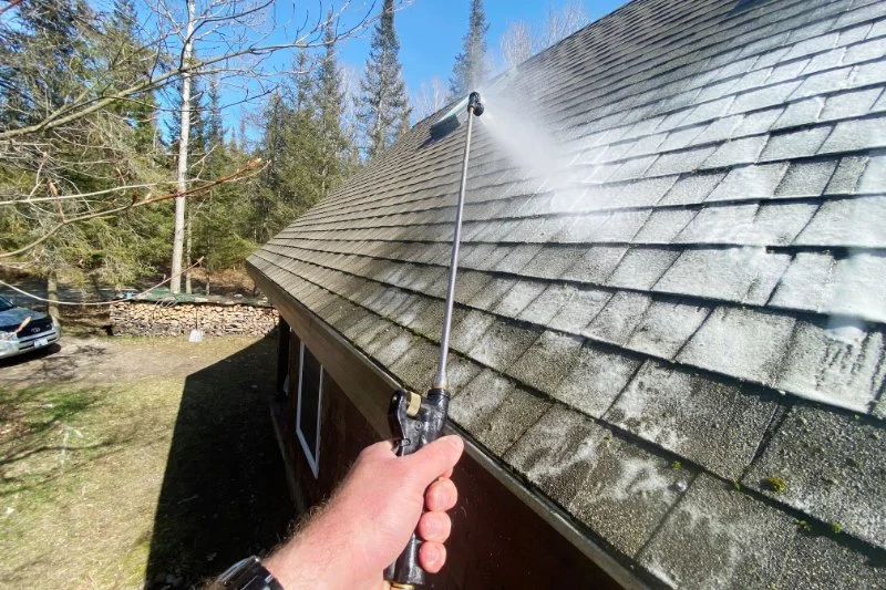How to Clean Moss Off a Roof Without Damaging the Shingles or the Environment