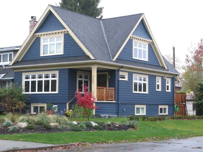 How to Choose a Roof Color for a House with a Blue or Gray Exterior