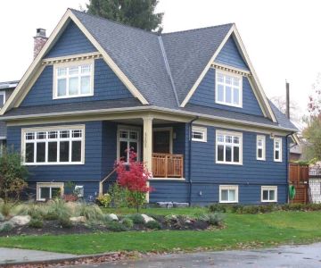 How to Choose a Roof Color for a House with a Blue or Gray Exterior