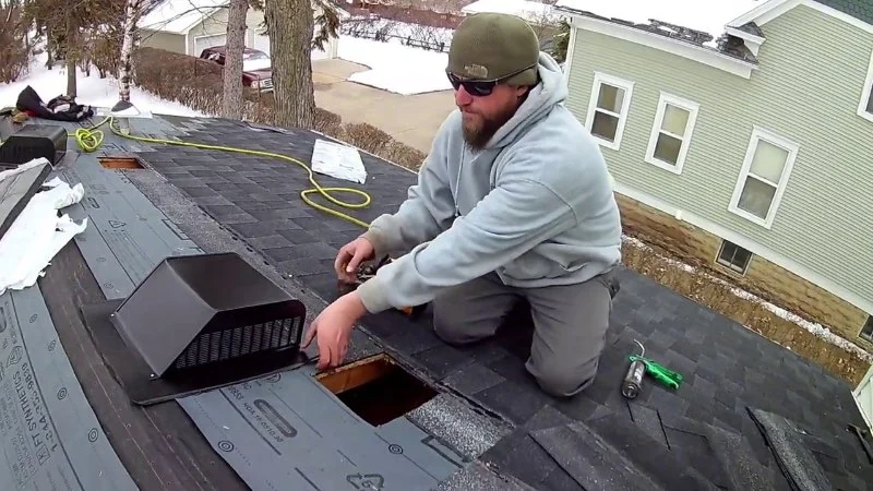 How to Install a Roof Vent for a Bathroom that Has No Existing Ventilation