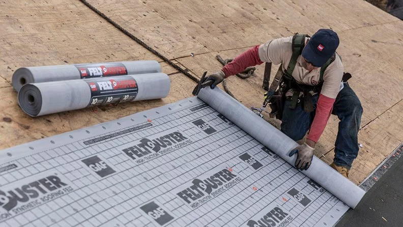 The Process of Installing Synthetic Underlayment: Faster and Safer Than Felt