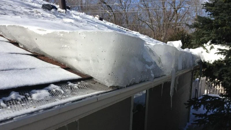 The Signs of Ice Dam Damage on Your Roof and in Your Attic