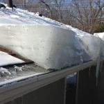 The Signs of Ice Dam Damage on Your Roof and in Your Attic