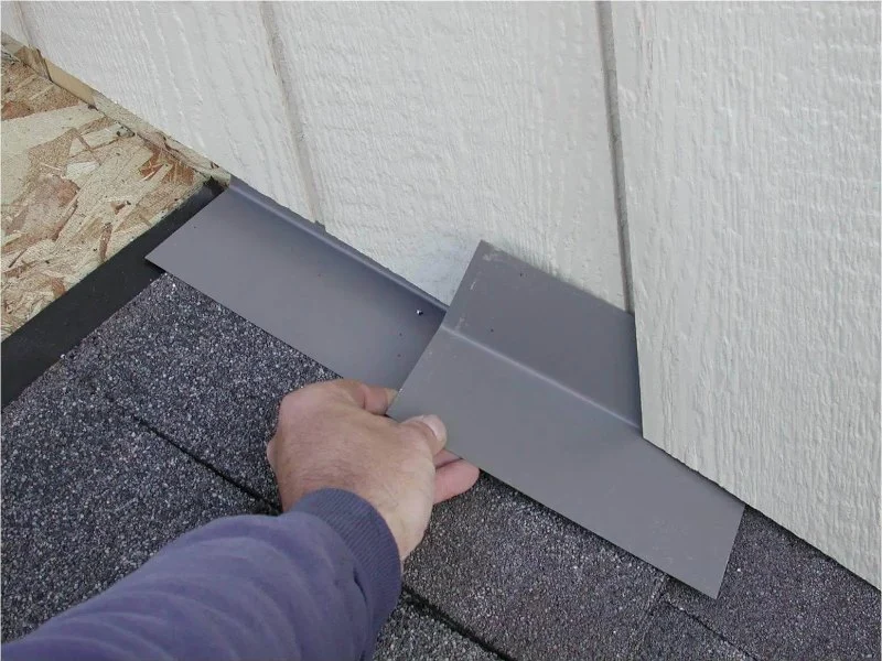 How to Install Step Flashing Where a Roof Meets a Sidewall