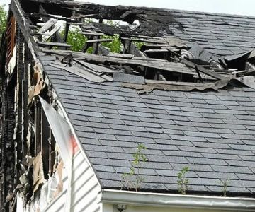 How to Identify and Repair Damage from a Small Fire on the Roof