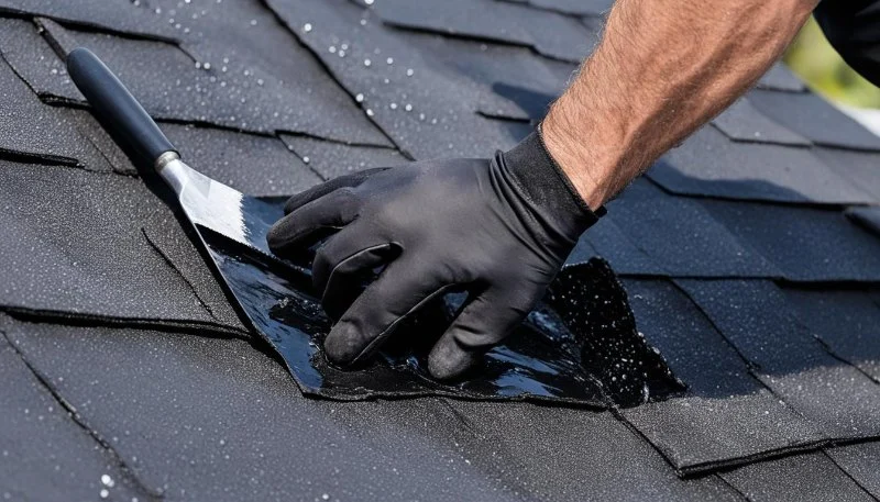 How to Fix a Leak in a Flat Roof with a Liquid Rubber Sealant