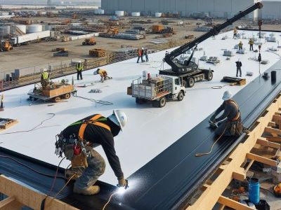 The Process of Installing a TPO Roof on a Commercial or Flat Home Roof