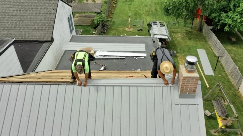 How to Install a Ridge Cap for a Metal Roof to Ensure It's Weathertight