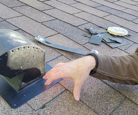 How to Install a Roof Vent for a Bathroom Fan to Prevent Moisture Buildup