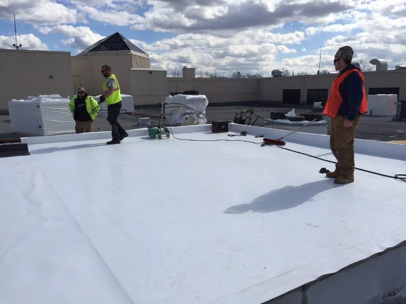 What is a Roofing Membrane? A Guide to EPDM, TPO, and PVC for Flat Roofs