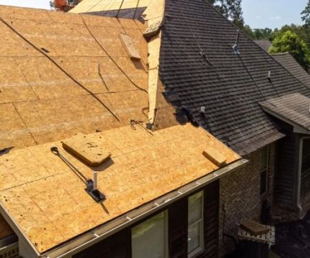 Average Cost to Replace Roof Sheathing