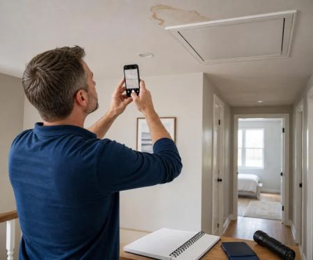 How to Prepare Indoor Roof Leak Notes for a Roofer