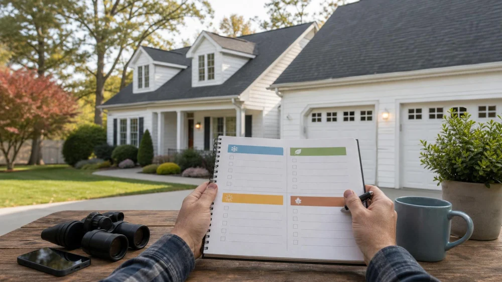 Seasonal Roof Maintenance Calendar for Homeowners
