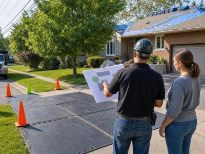 Roofing Dumpster Placement: Driveway and Access Checks