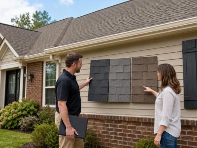 Roof Shingle Colour Choice: View Samples in Real Light