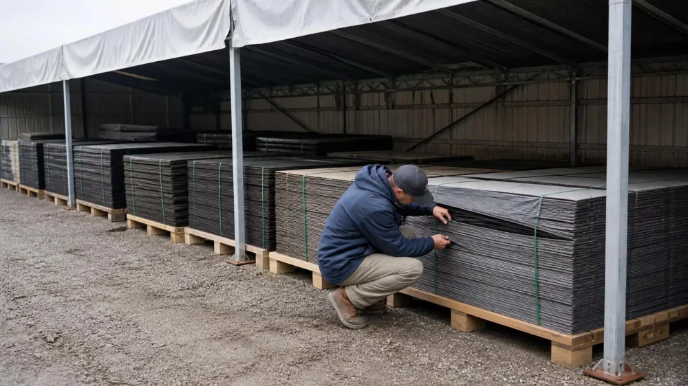 Store Roofing Materials Safely Before Installation