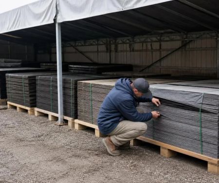 Store Roofing Materials Safely Before Installation